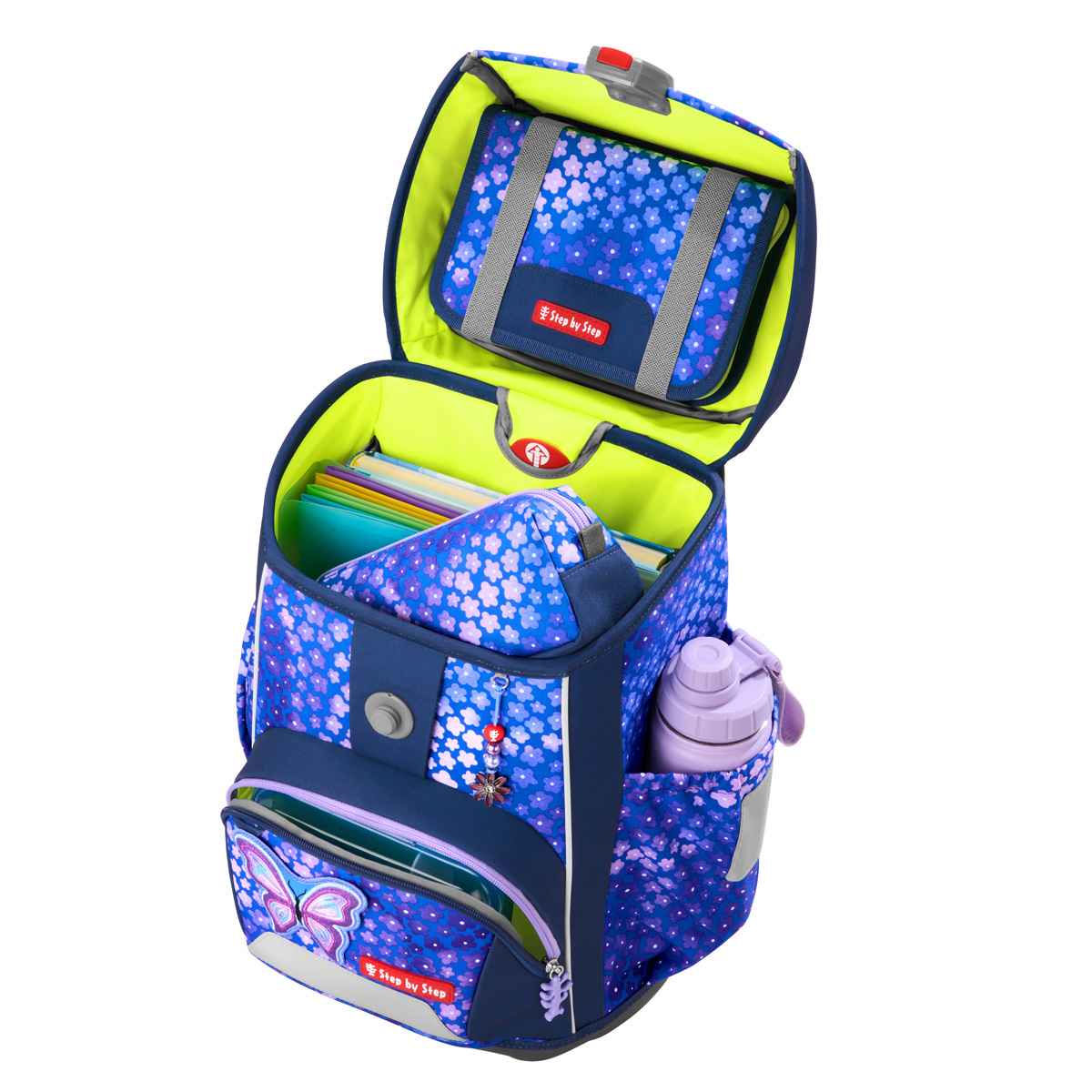 Step by Step Giant Butterfly Maja Schulranzen Set 5tlg.