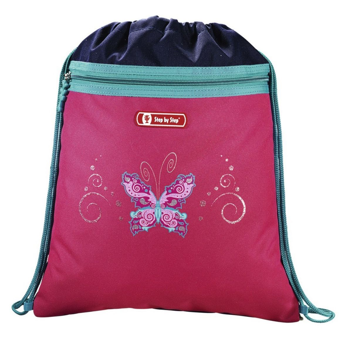 Step by Step Comfort DIN Butterfly Dancer Schulranzen Set 4tlg.