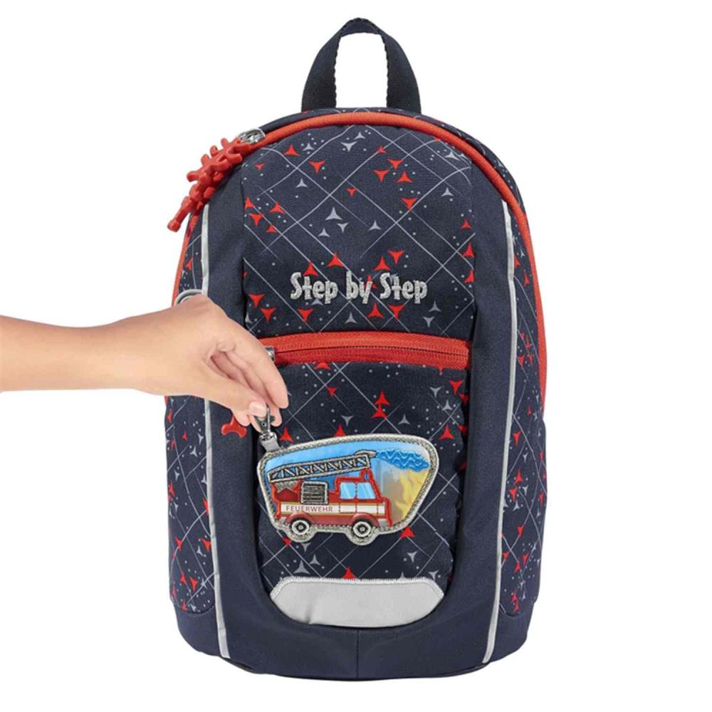 Step by Step Kiga Mini Fire Truck Finn Kinderrucksack Set 2tlg.