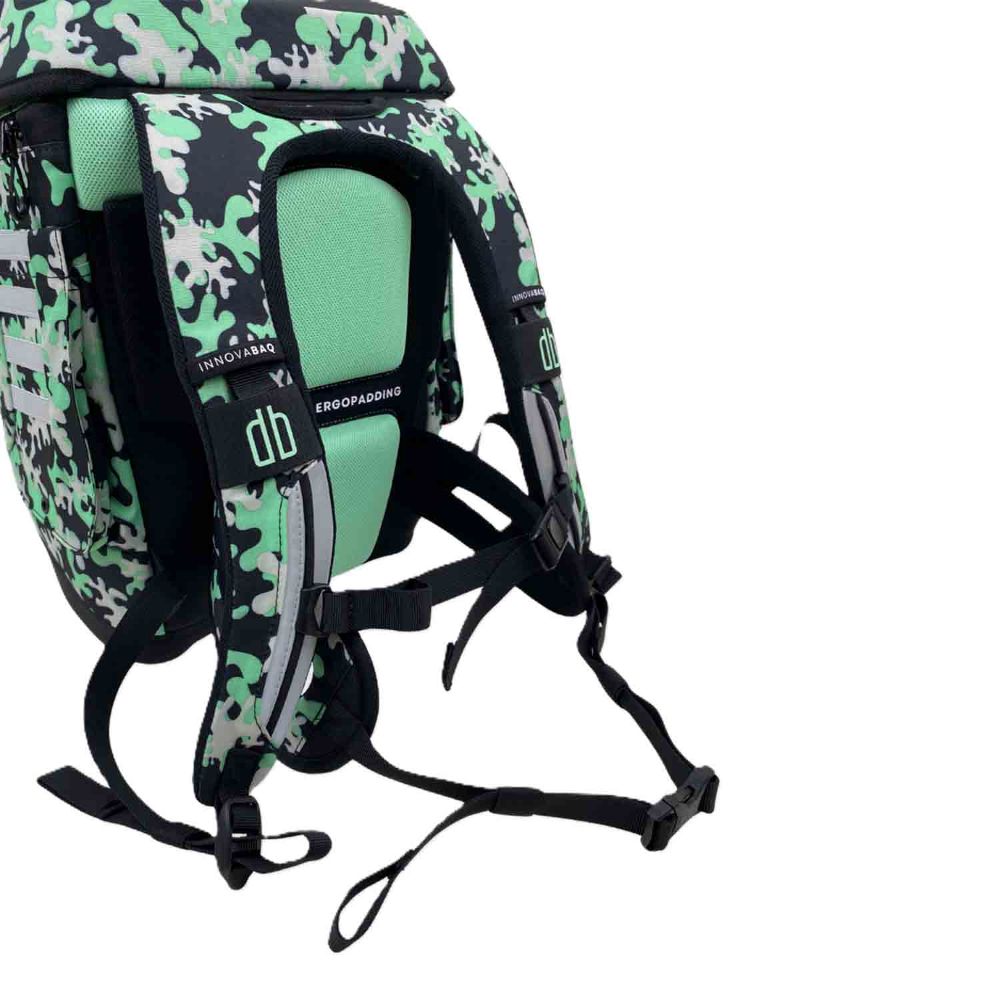 Innovabaq Nero Menta Schulranzen Set 5tlg
