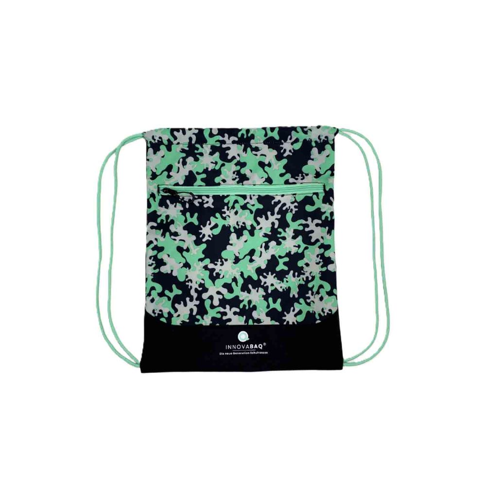 Innovabaq Nero Menta Schulranzen Set 5tlg