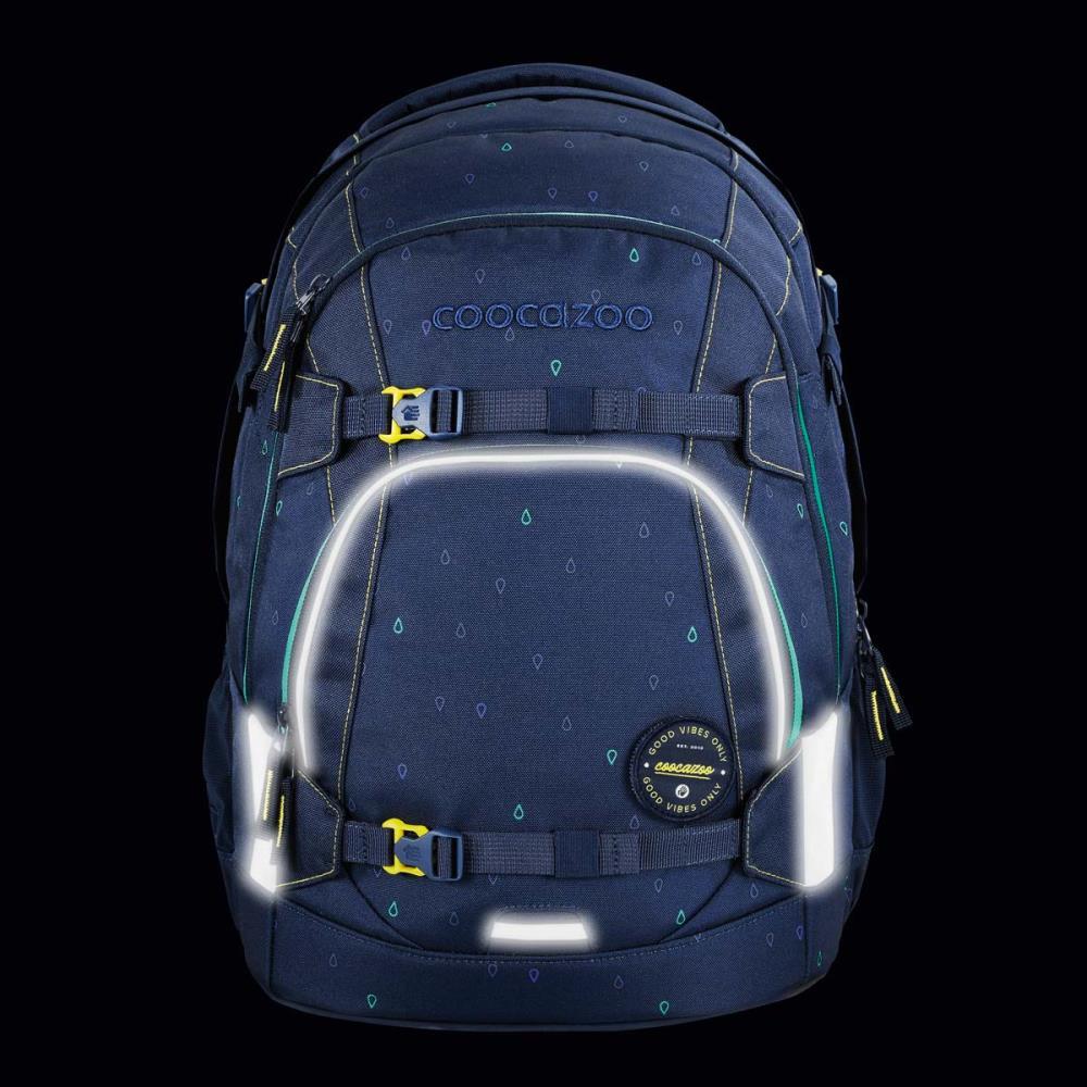 Coocazoo Mate Happy Raindrops Schulrucksack Set 3tlg.