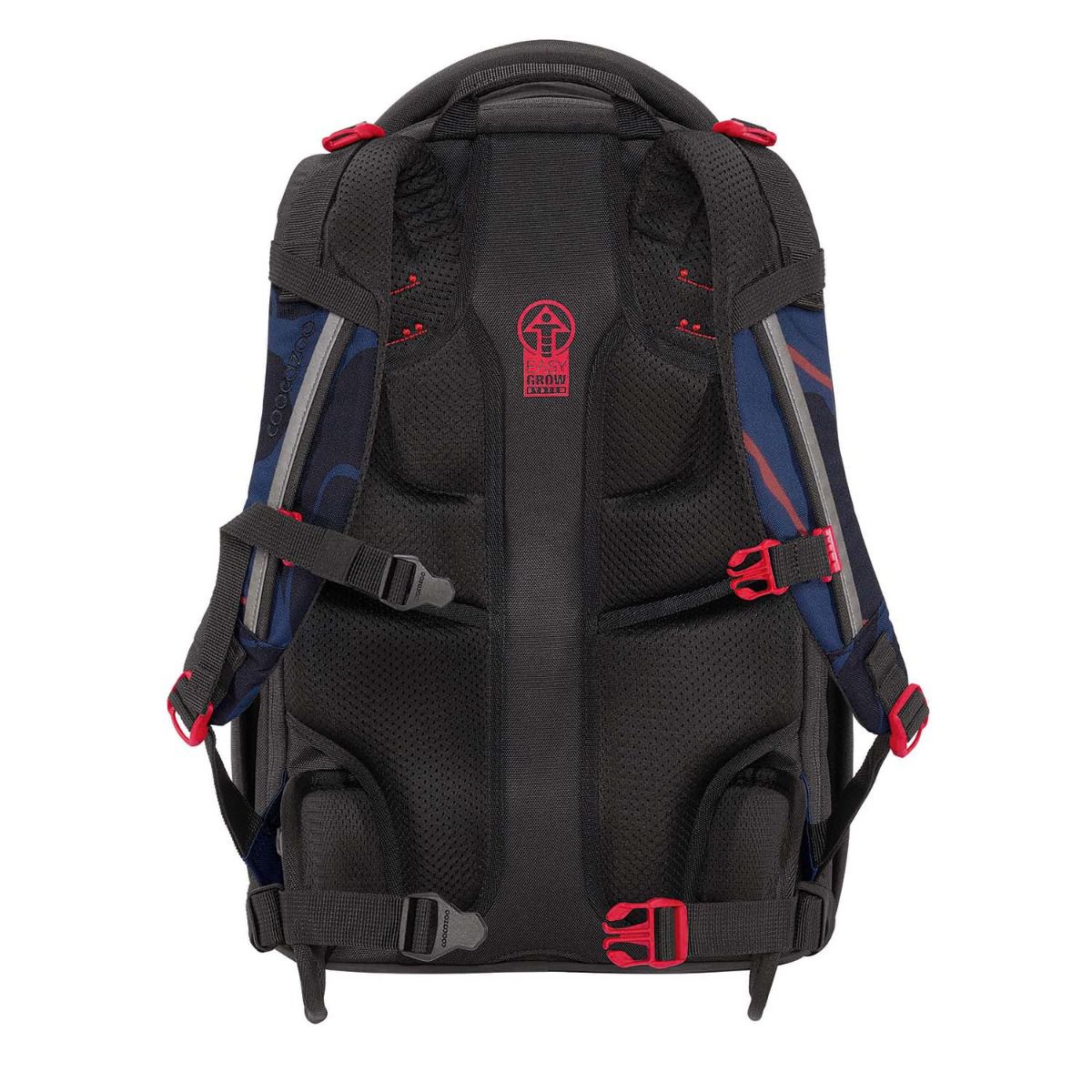 Coocazoo Porter Lava Lines Schulrucksack Set 2tlg.