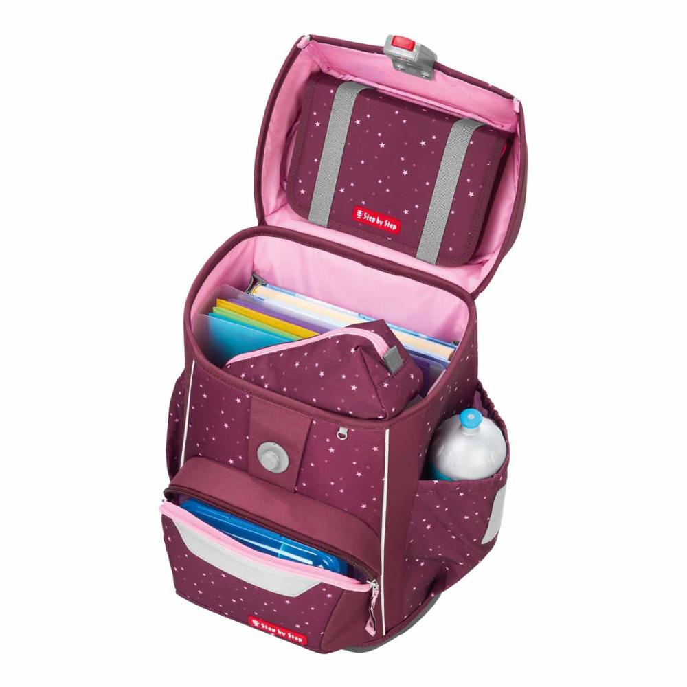 Step by Step Basis Berry Stars Schulranzen Set 4tlg.