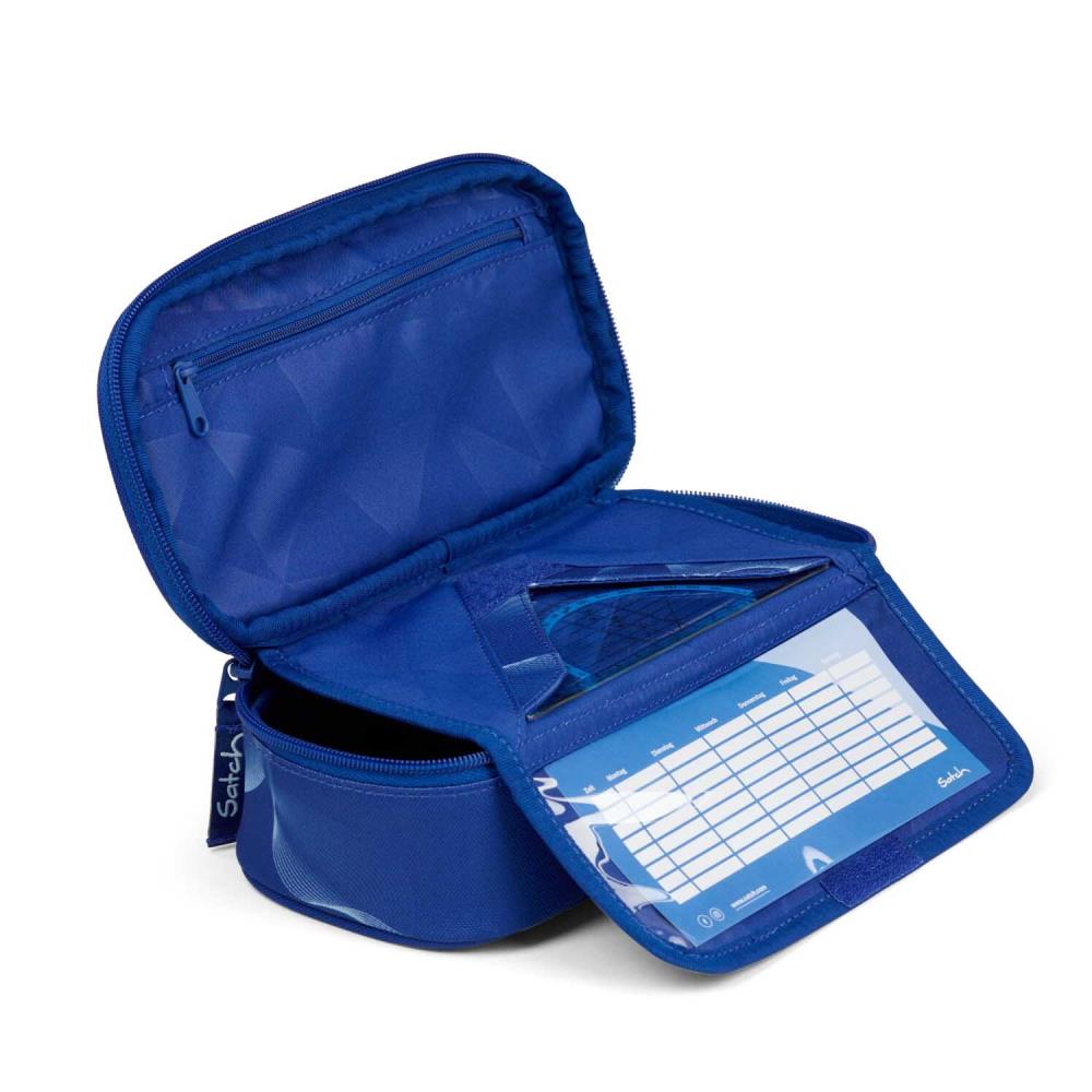 Satch Pack Vibrant Blue Schulrucksack Set 2tlg.