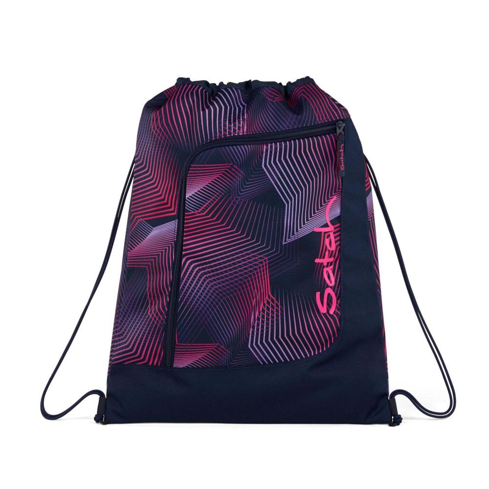 Satch Pack Seismic Pink Pencil Slider Light Edition Schulrucksack Set 3tlg.