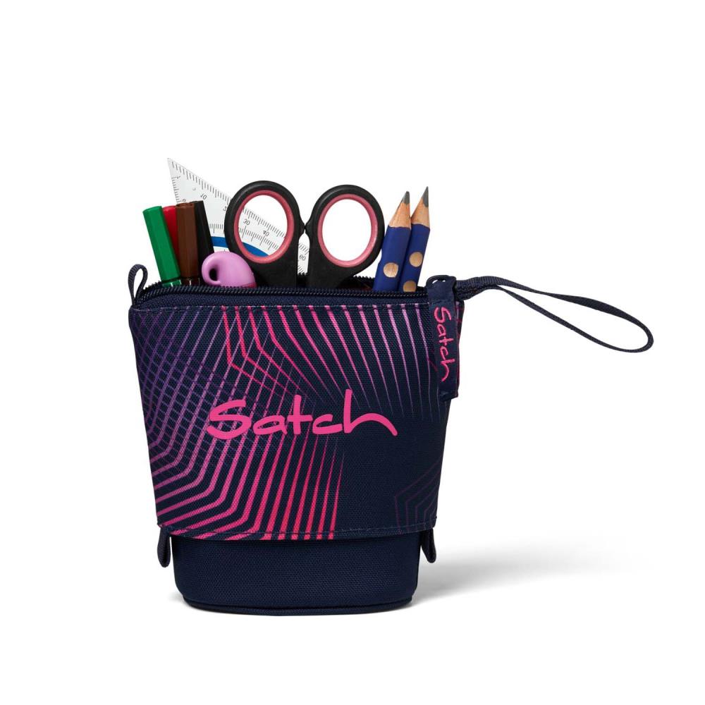 Satch Pack Seismic Pink Pencil Slider Edition Schulrucksack Set 3tlg.