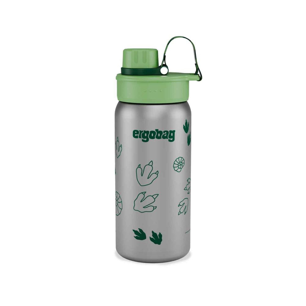 Ergobag Edelstahl Trinkflasche Dschungel 0,5 l