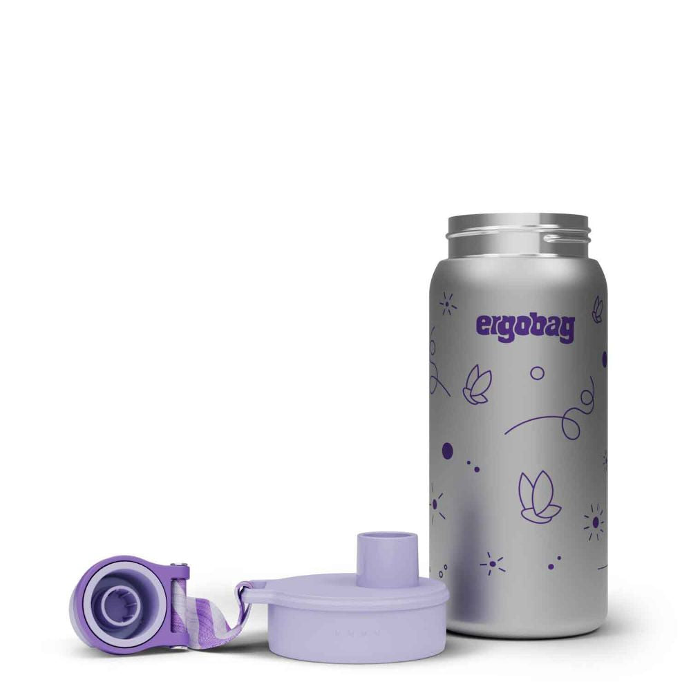 Ergobag Edelstahl Trinkflasche Schmetterling 0,5 l