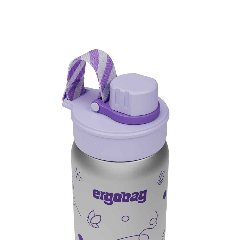 Ergobag Edelstahl Trinkflasche Schmetterling 0,5 l