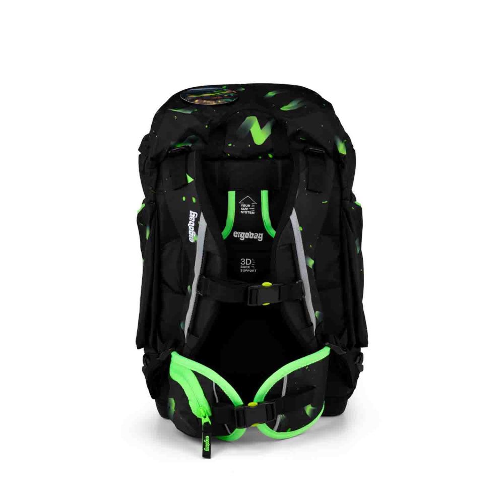 Ergobag Pack Übärholspur Color Flash Edition Schulrucksack Set 6tlg.