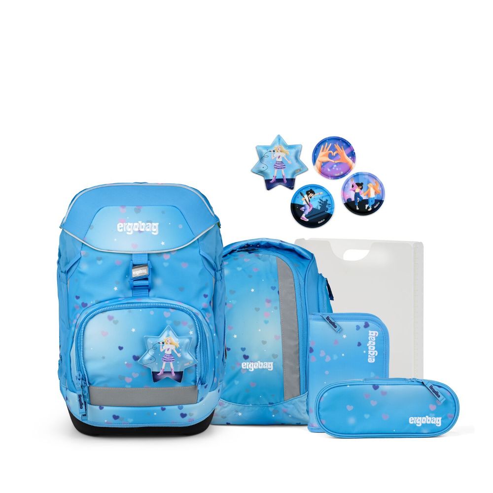 Ergobag Pack BühnenfieBär Reflex Edition Schulrucksack 6tlg.