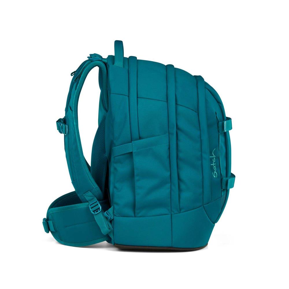 Satch Pack Deep Petrol Schulrucksack Set 3tlg.