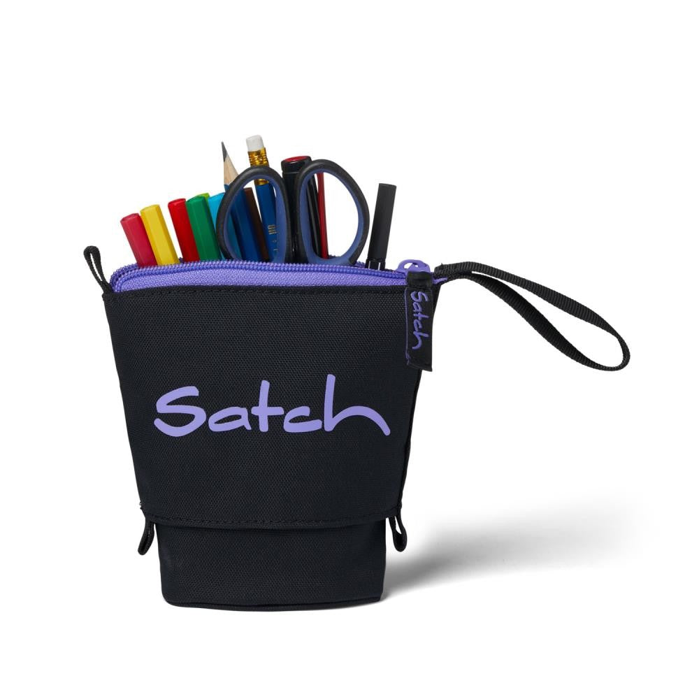 Satch Pack Purple Phantom Pencil Slider Edition Schulrucksack Set 3tlg.