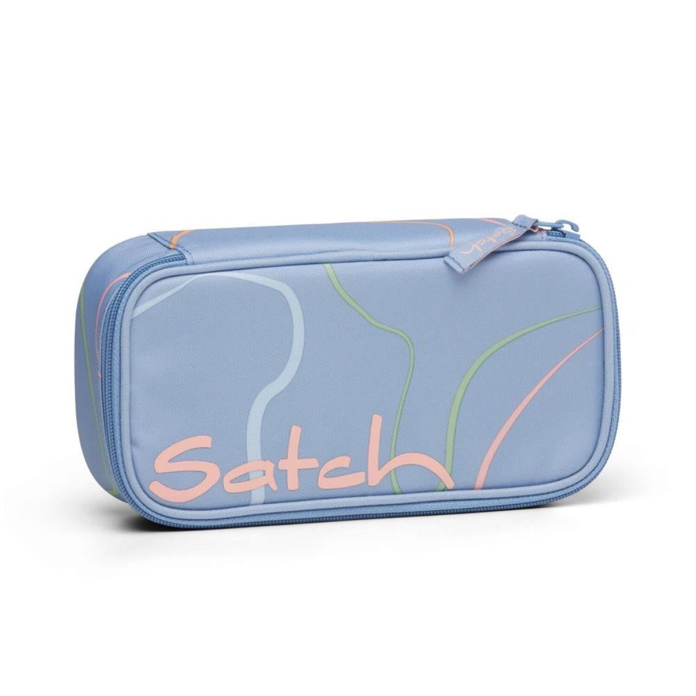 Satch Pack Vivid Blue Schulrucksack Set 3tlg.