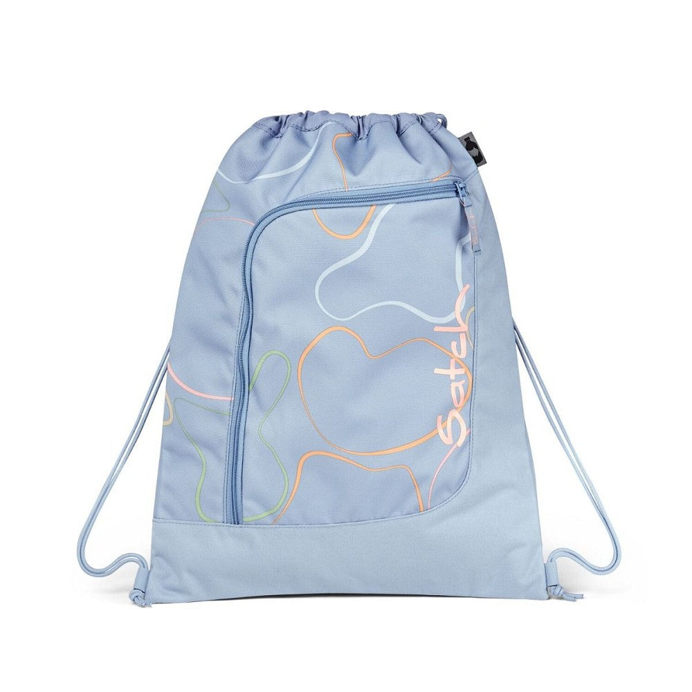 Satch Pack Vivid Blue Schulrucksack Set 3tlg.