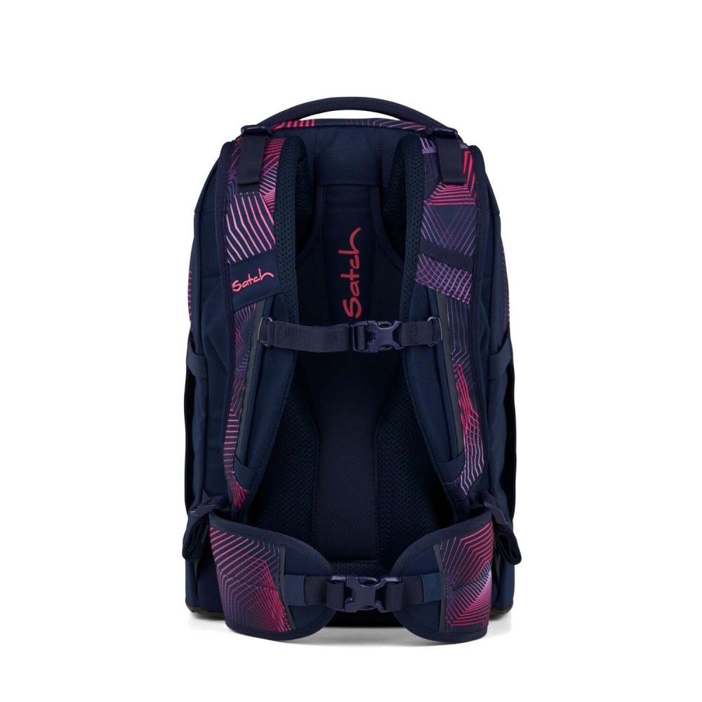 Satch Pack Seismic Pink Pencil Slider Edition Schulrucksack Set 3tlg.