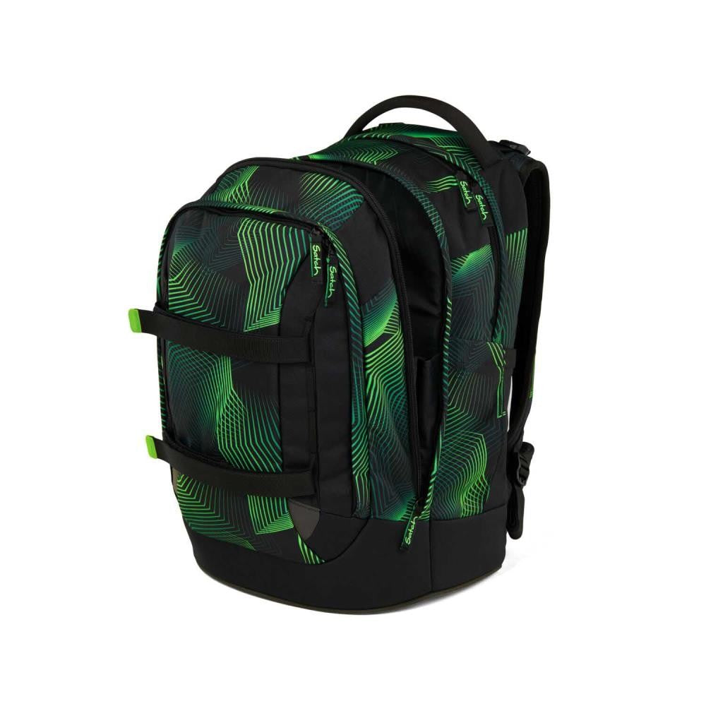 Satch Pack Seismic Green Kollektor Edition Schulrucksack Set 8tlg.