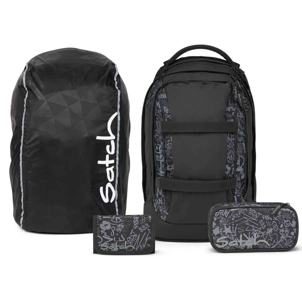Satch Pack Street Ink Streetwalk Edition Schulrucksack Set 4tlg.