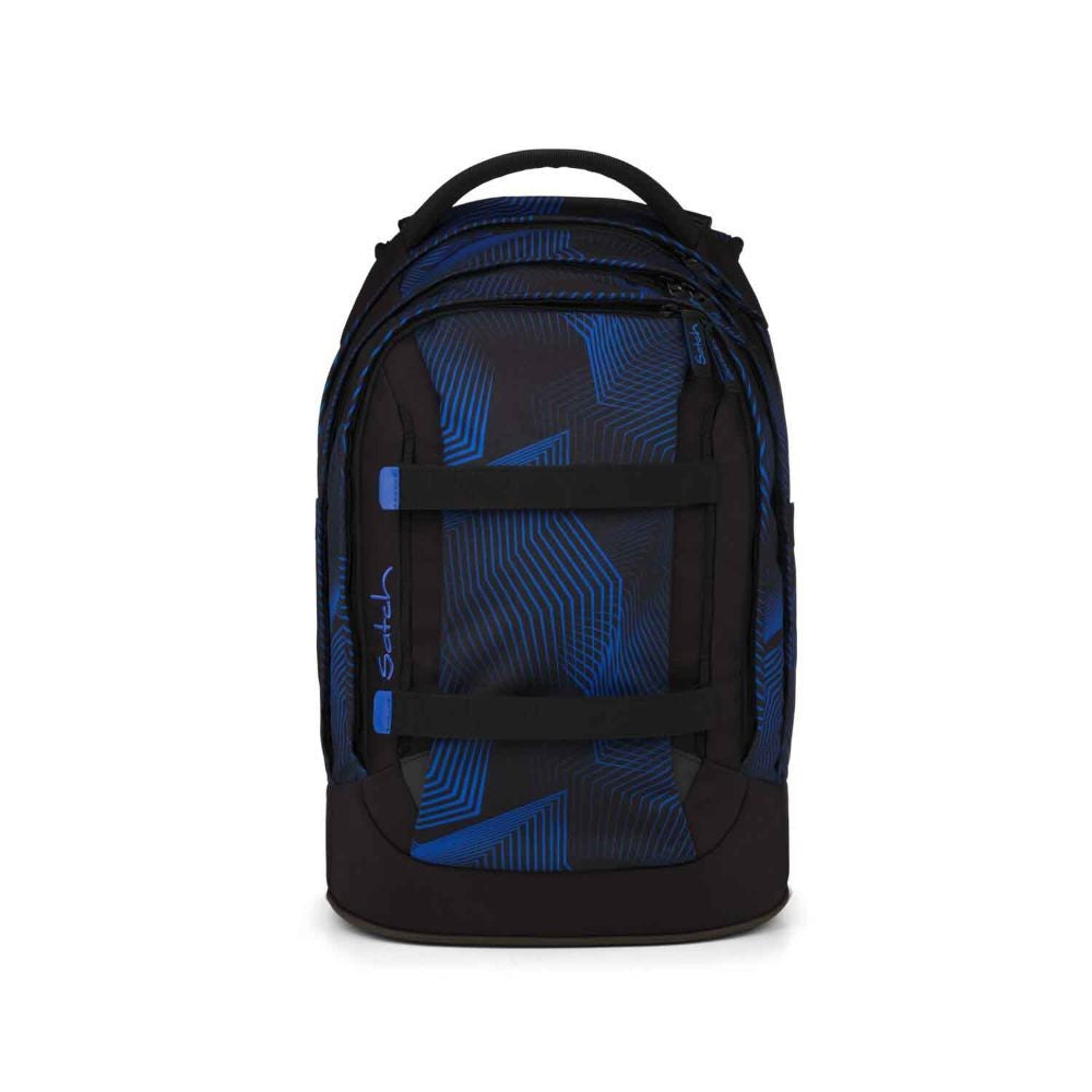 Satch Pack Seismic Blue Schulrucksack Set 3tlg.