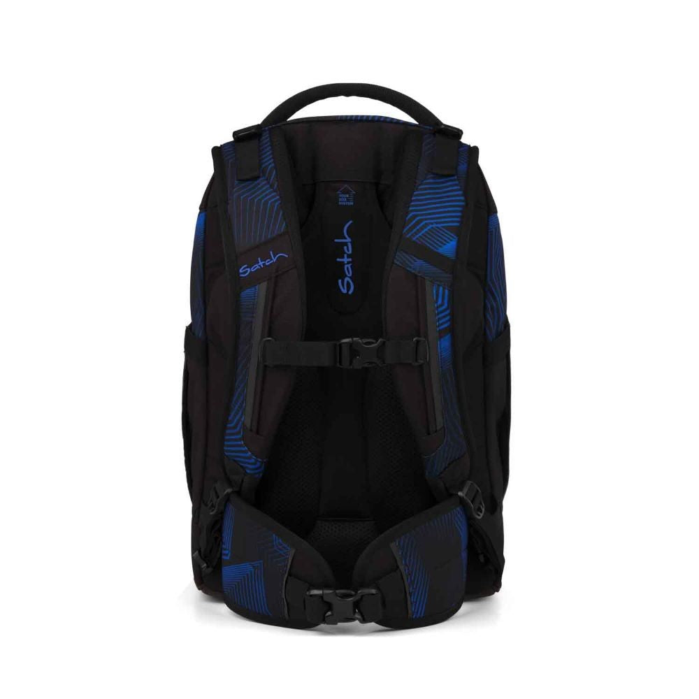 Satch Pack Seismic Blue Schulrucksack Set 3tlg.