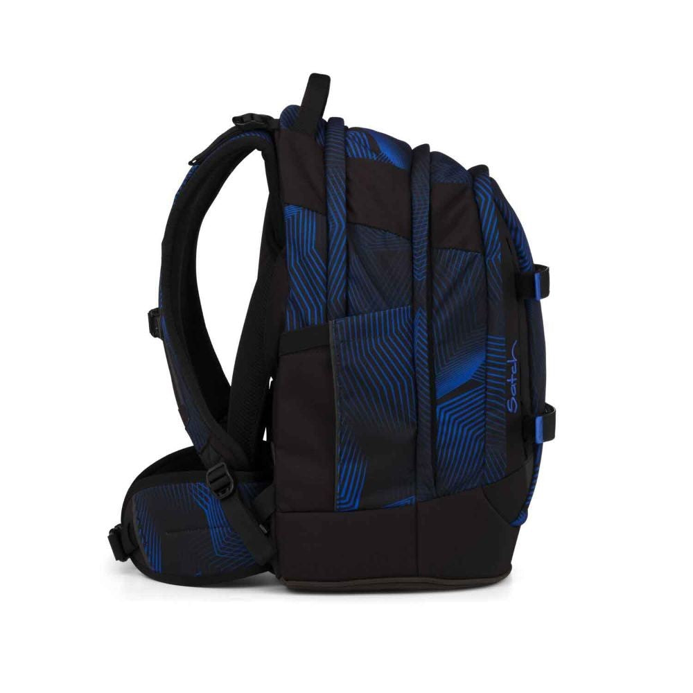 Satch Pack Seismic Blue Schulrucksack Set 3tlg.