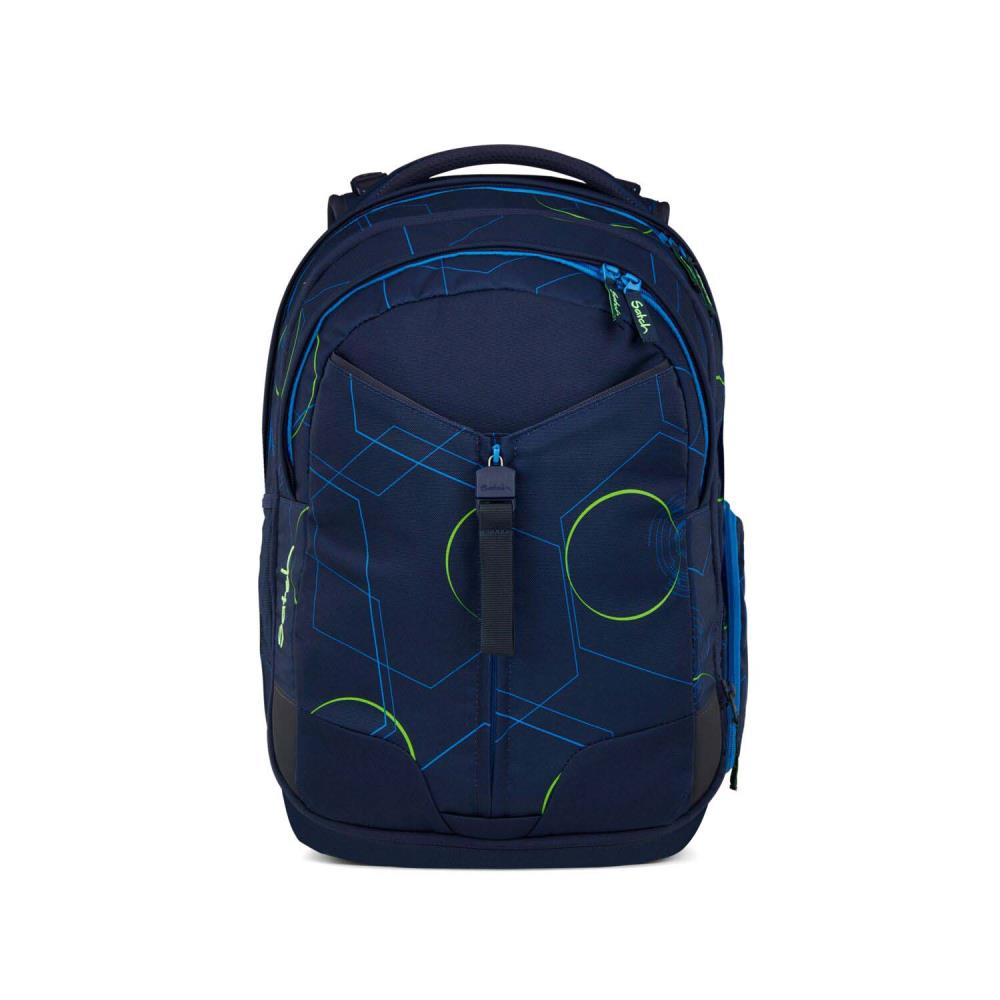 Satch Match Blue Tech Schulrucksack Set 3tlg.