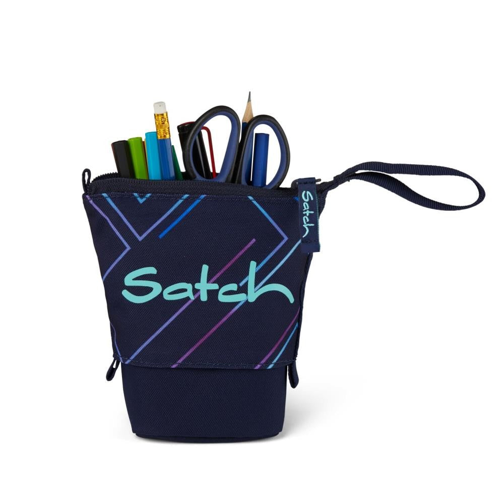 Satch Match Purple Laser Pencil Slider Edition Schulrucksack Set 3tlg.