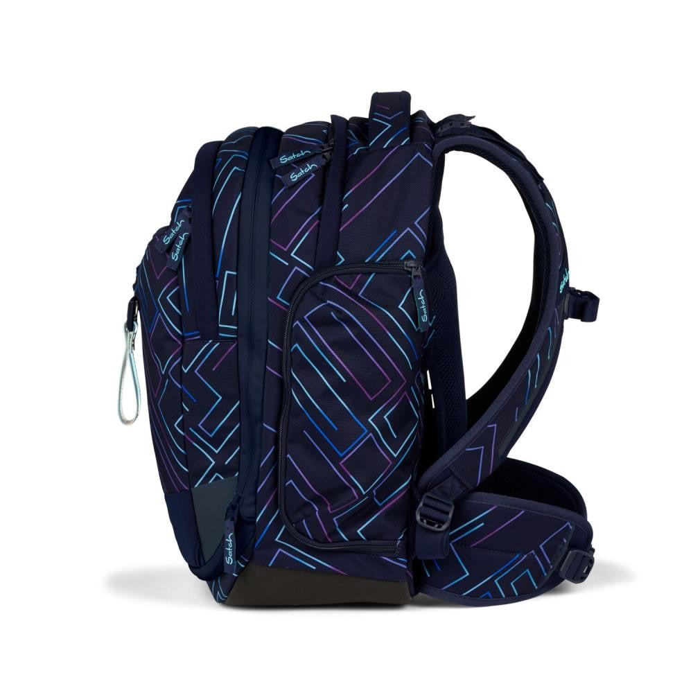 Satch Match Purple Laser Pencil Slider Edition Schulrucksack Set 3tlg.