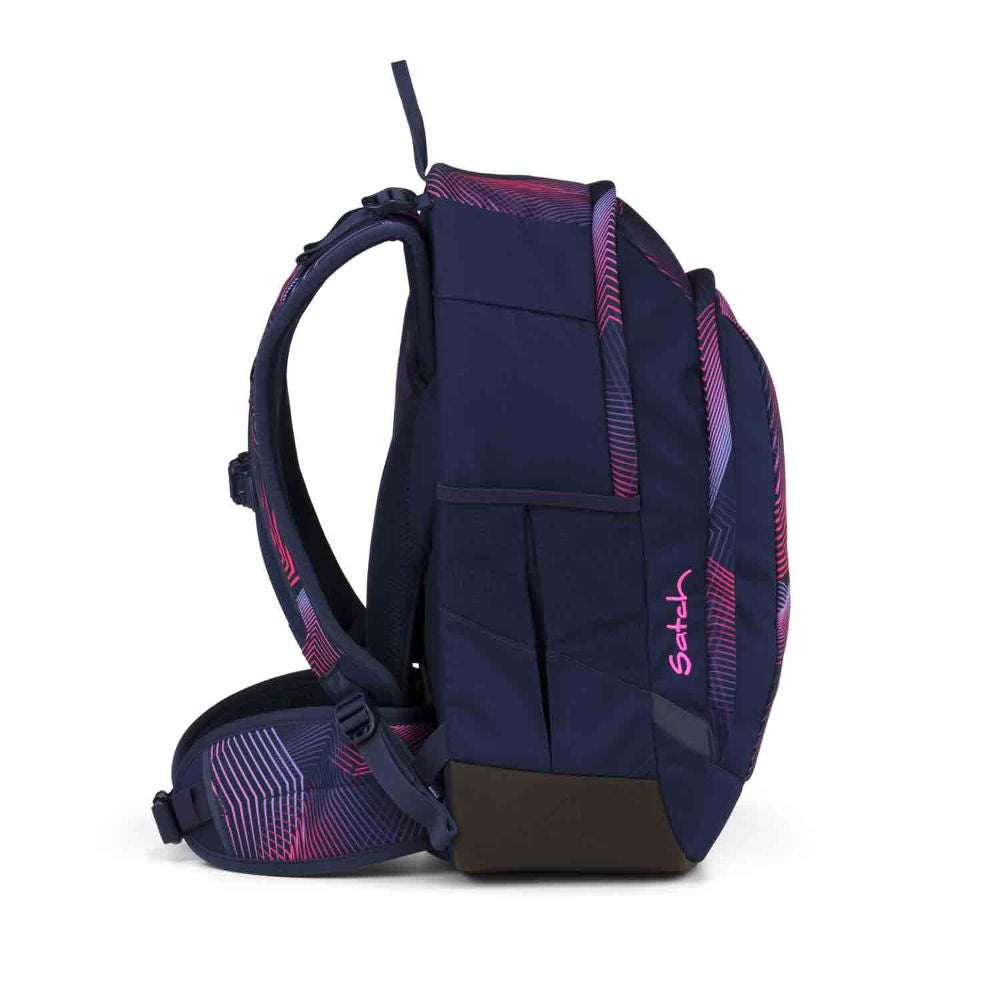 Satch Air Seismic Pink Schulrucksack Set 2tlg.