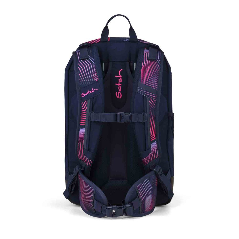 Satch Air Seismic Pink Kollektor Edition Schulrucksack Set 8tlg.