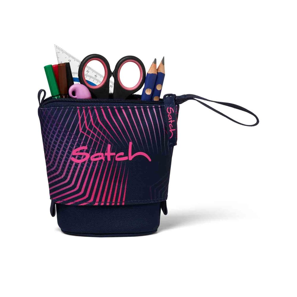 Satch Air Seismic Pink Pencil Slider Edition Schulrucksack Set 3tlg.