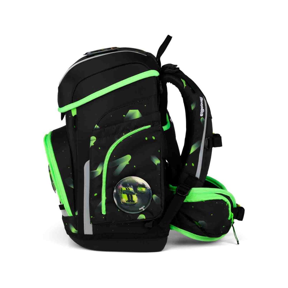 Ergobag Cubo Übärholspur Color Flash Edition Schulranzen Set 5tlg.
