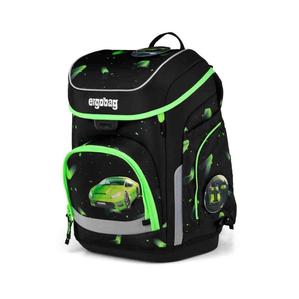 Ergobag Cubo Übärholspur Color Flash Edition Schulranzen Set 5tlg.
