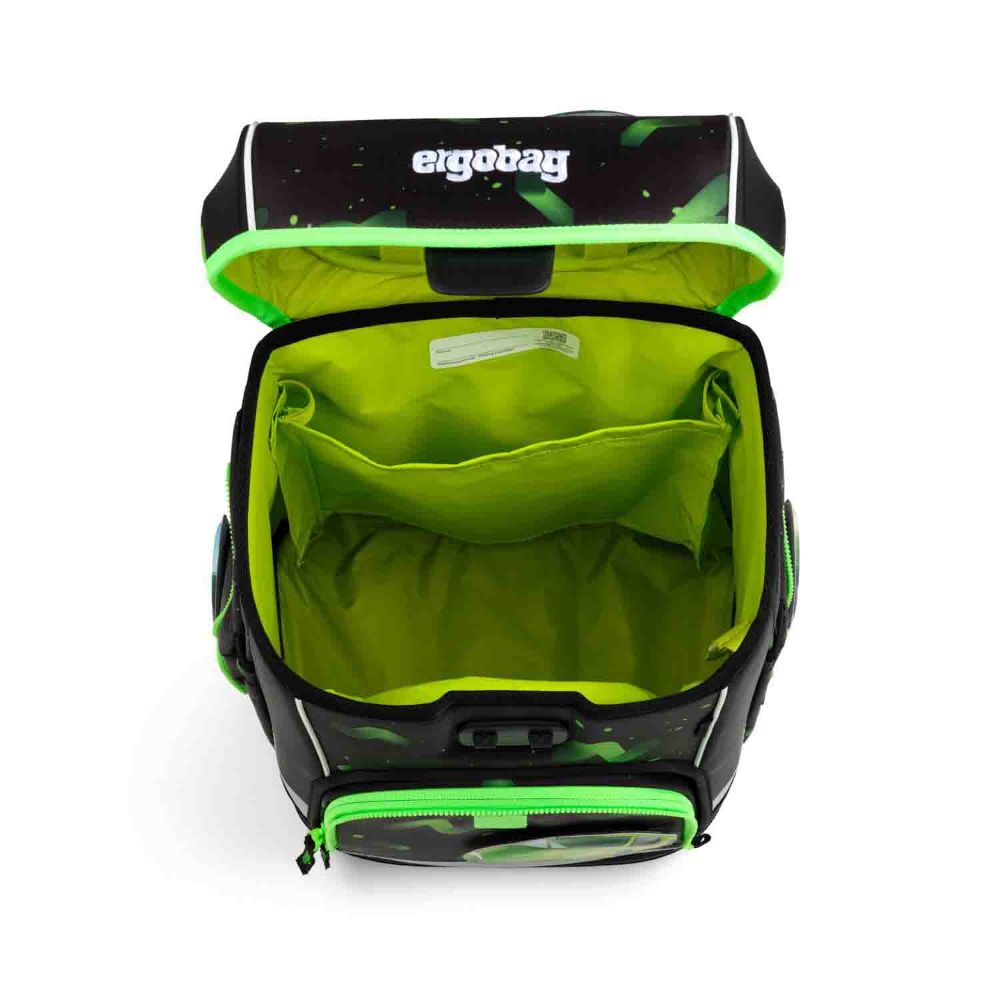 Ergobag Cubo Light Übärholspur Color Flash Edition Schulranzen Set 5tlg.
