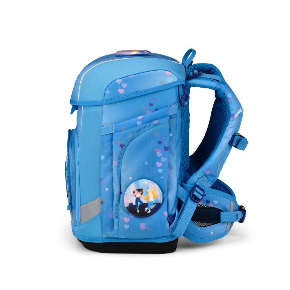 Ergobag Cubo Light BühnenfieBär Reflex Edition Schulranzen Set 5tlg.
