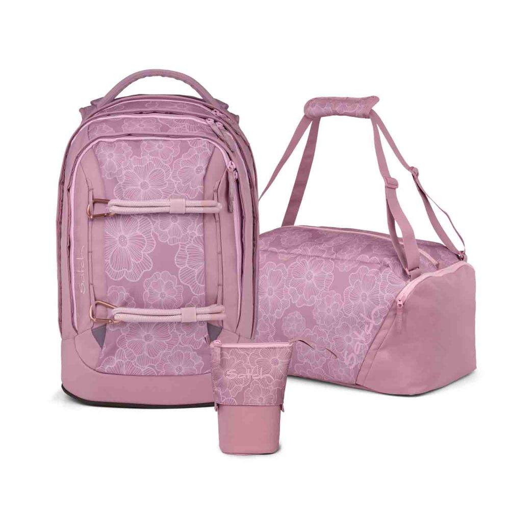 Satch Pack Magnolia Dream Pencil Slider Edition Schulrucksack Set 3tlg.