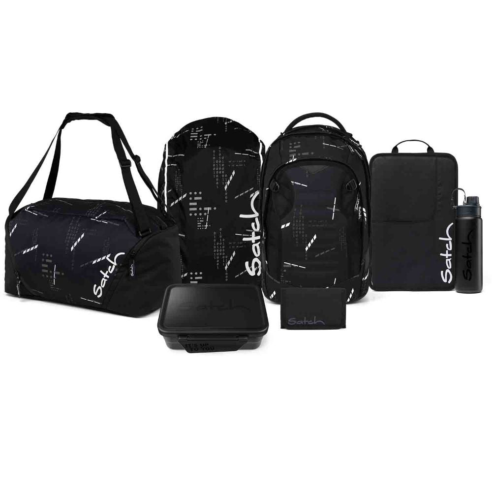 Satch Match Plus Ninja Matrix Kollektor Edition Schulrucksack Set 8tlg.