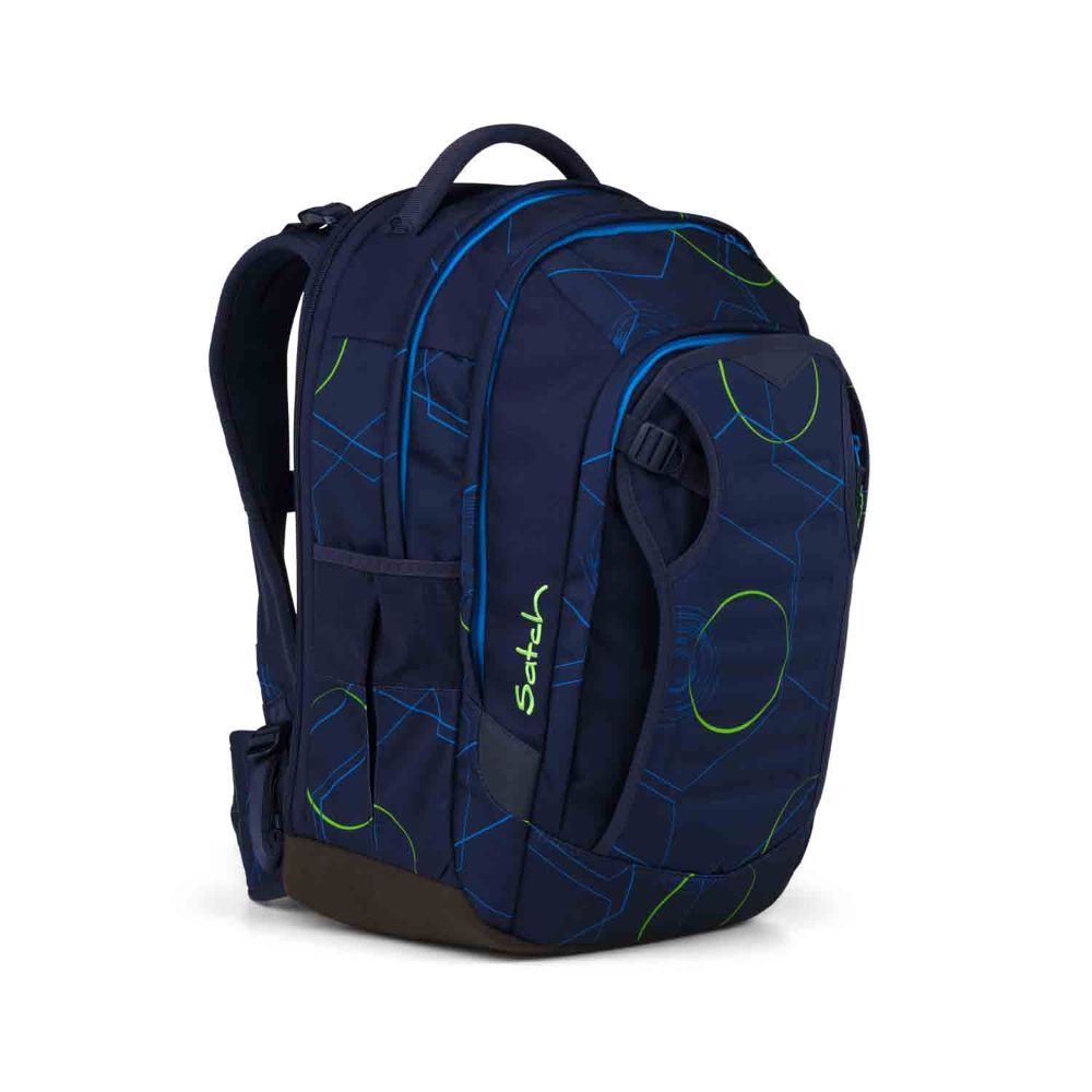 Satch Match Plus Blue Tech Schulrucksack 3tlg.