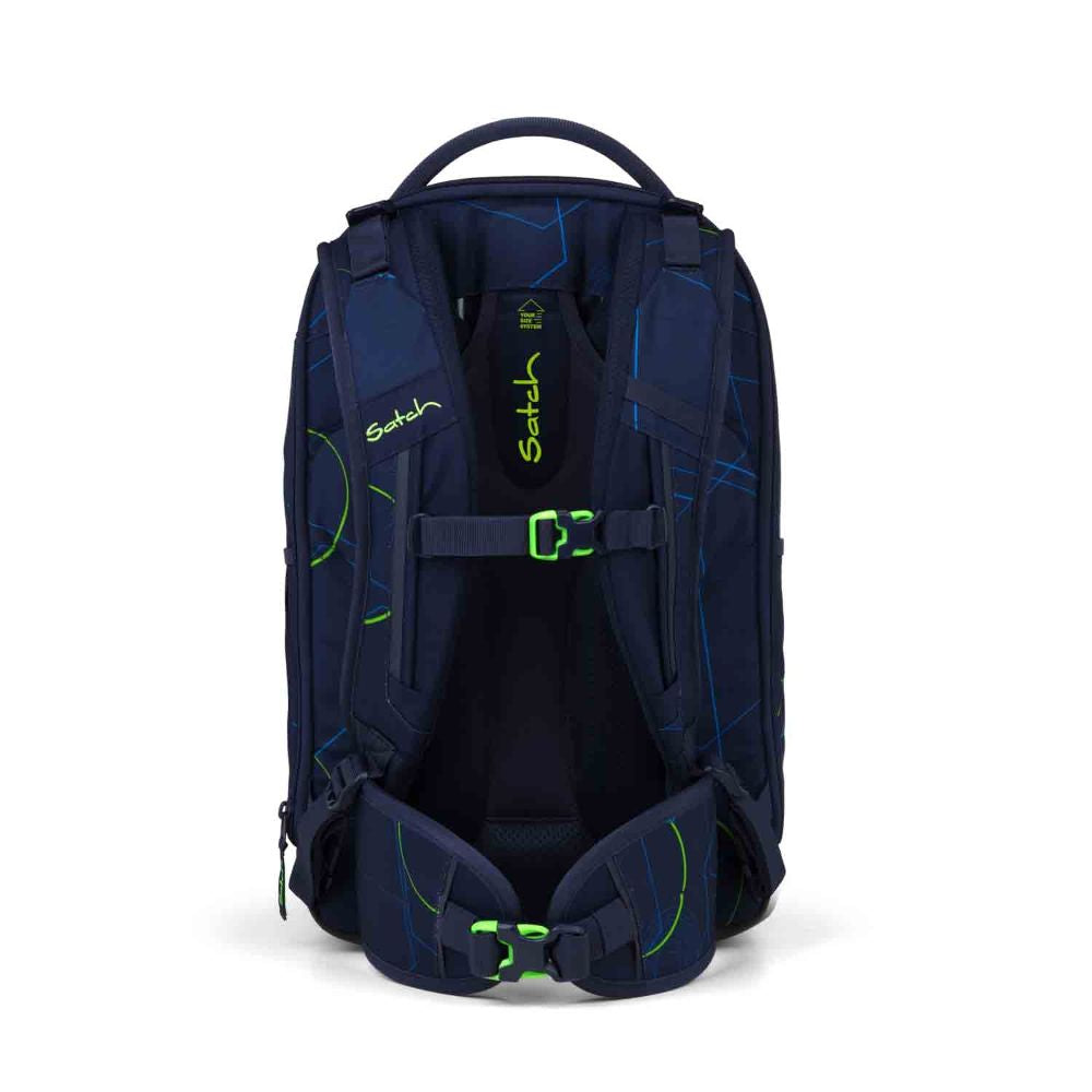 Satch Match Plus Blue Tech Kollektor Edition Schulrucksack Set 8tlg.