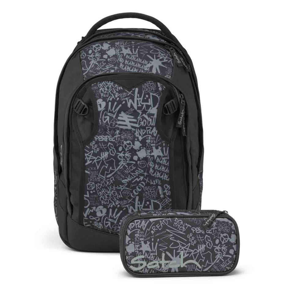 Satch Match Plus Street Ink Schulrucksack 2tlg.