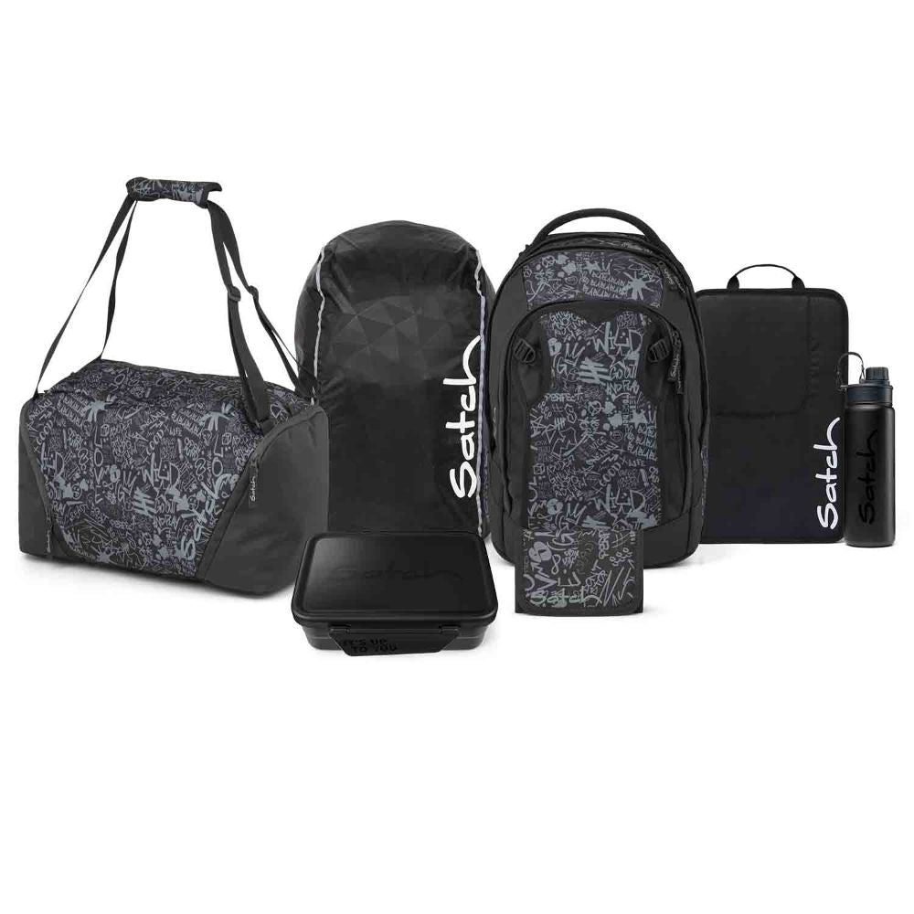 Satch Match Plus Street Ink Kollektor Edition Schulrucksack Set 8tlg.
