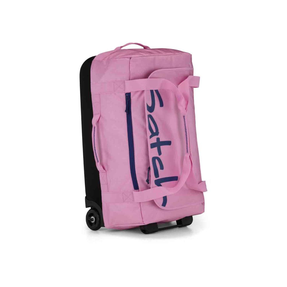 Satch Quest Rollenreisetasche Jet Pink Set 5tlg.