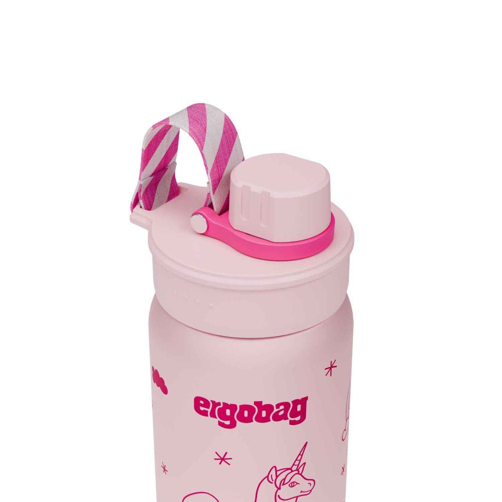 Ergobag Edelstahl Trinkflasche Einhorn 0,5 l
