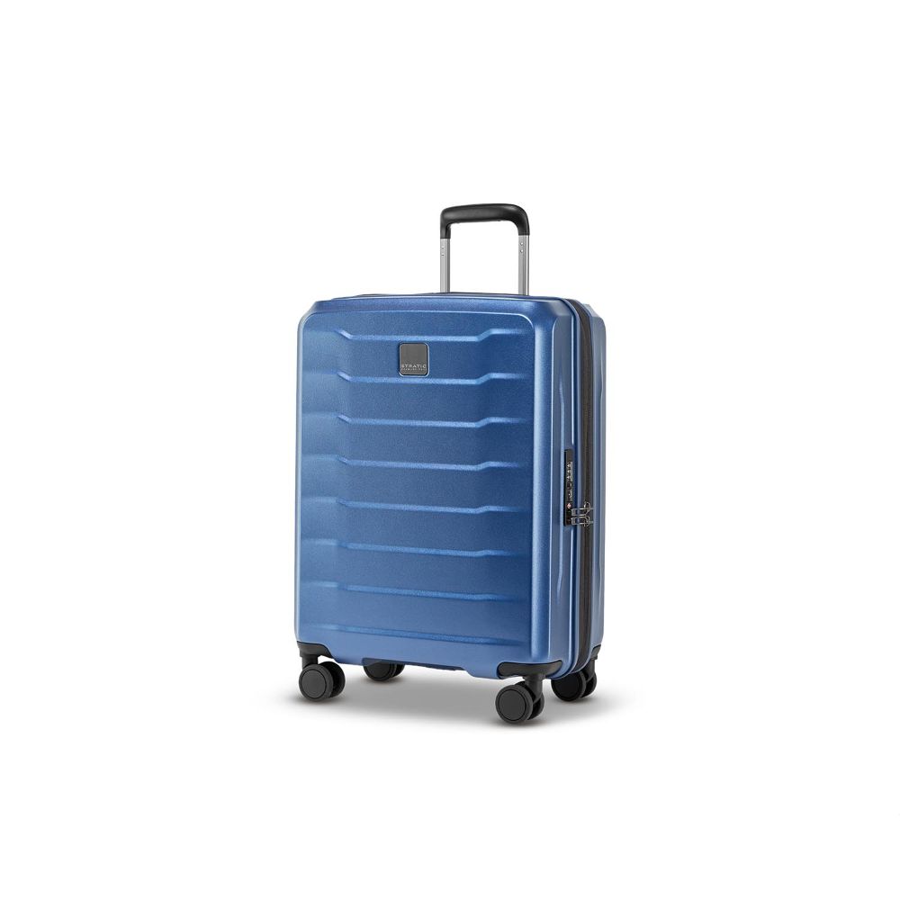 Stratic Phoenix SL Dark Blue 4 Doppelrollen Trolley S 55 cm