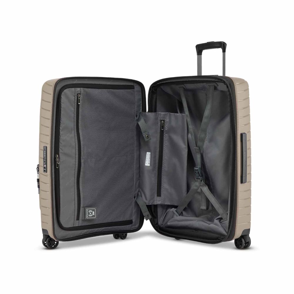 Stratic Novium ML Sand 4 Doppelrollen Trolley M 65,5 cm