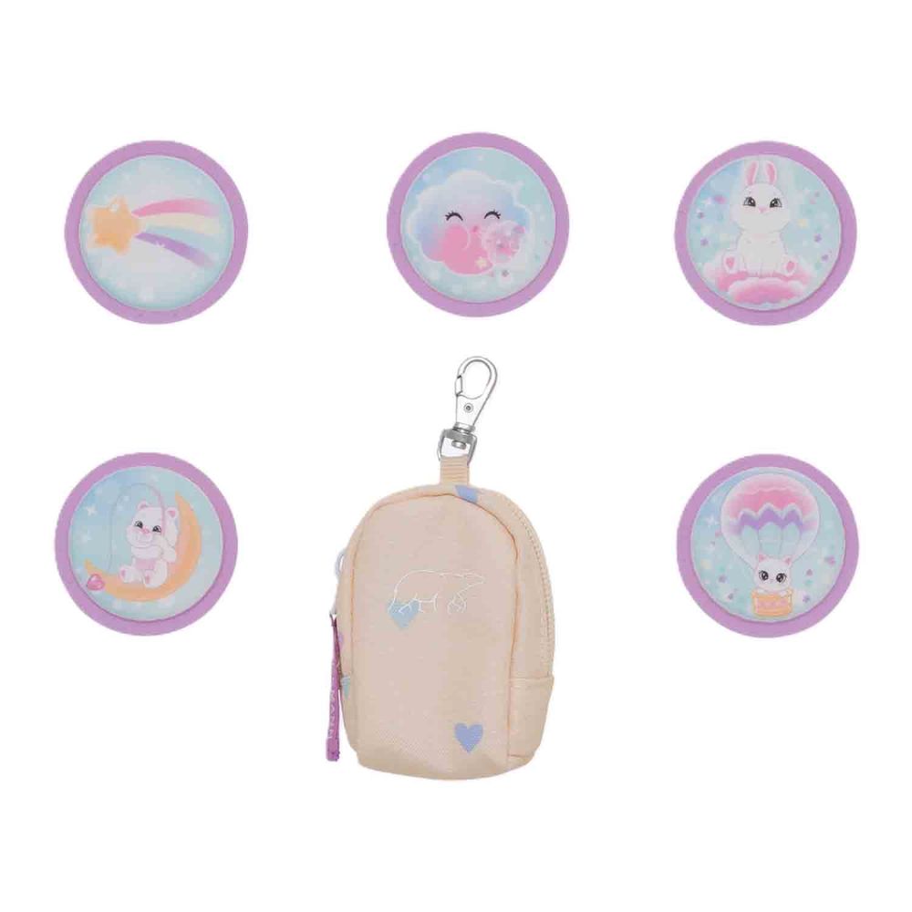 Beckmann Mini Rucksack Yellow Heart Buttons