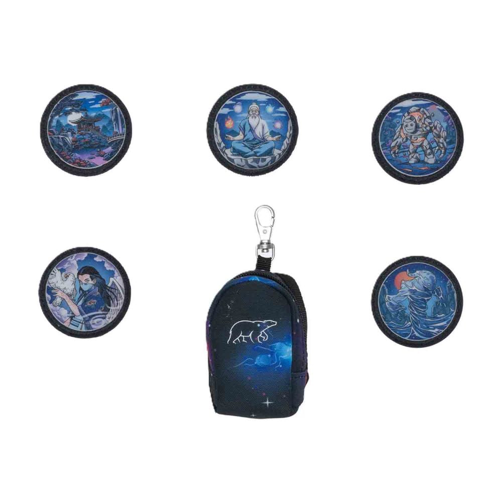 Beckmann Mini Rucksack Ninja Elements Buttons