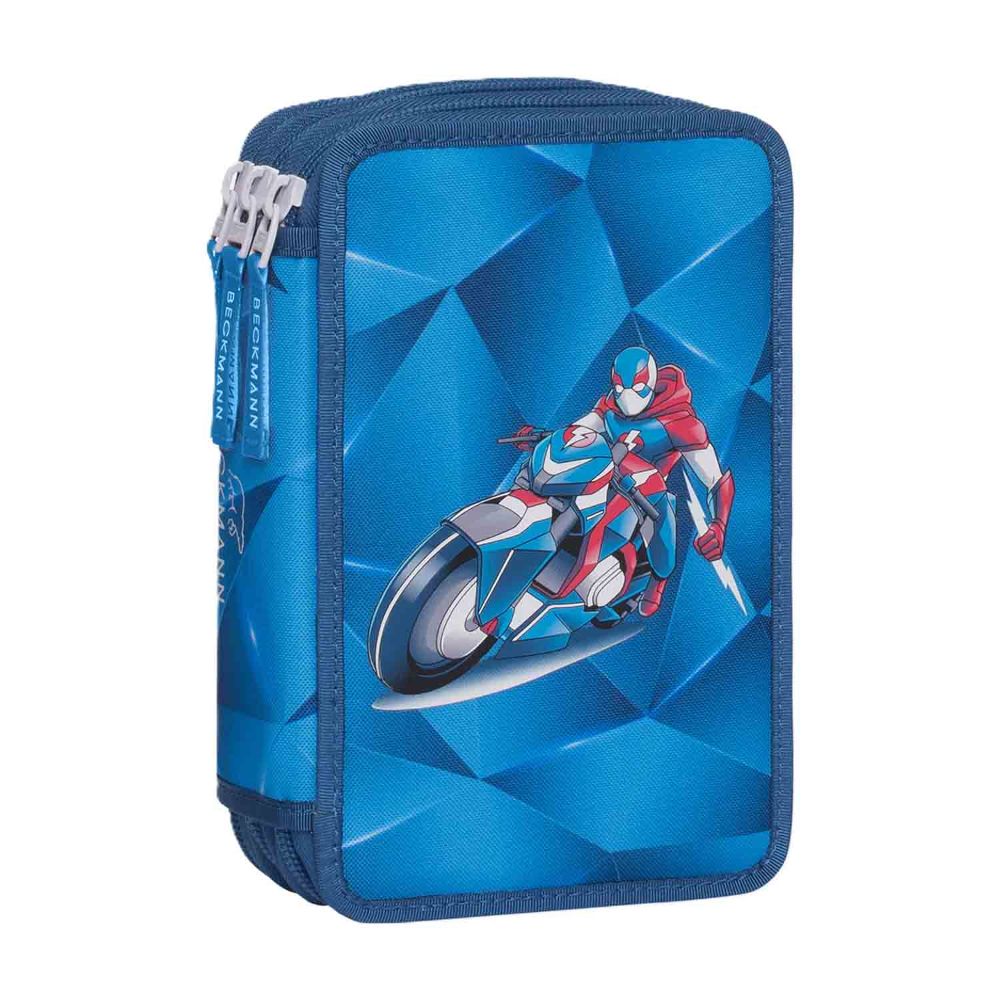 Beckmann Federmappe Blue Lightning Maxi
