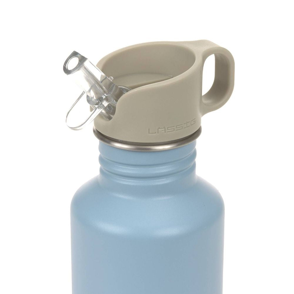 Lässig Trinkflasche 0,5 Liter Edelstahl Party Blue Green
